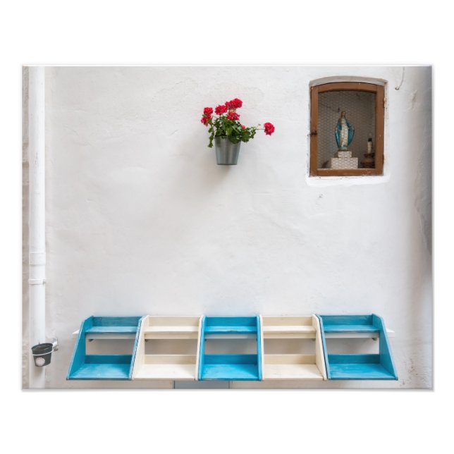 Impression Photo Temple de l'autel de la rue Vierge Marie (Devant)