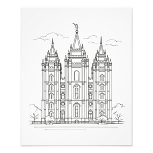 Impression Photo Temple de Salt Lake™