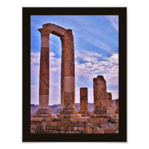 Impression Photo Temple des ruines d'Hercules