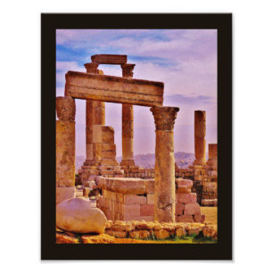 Impression Photo Temple des ruines d'Hercules