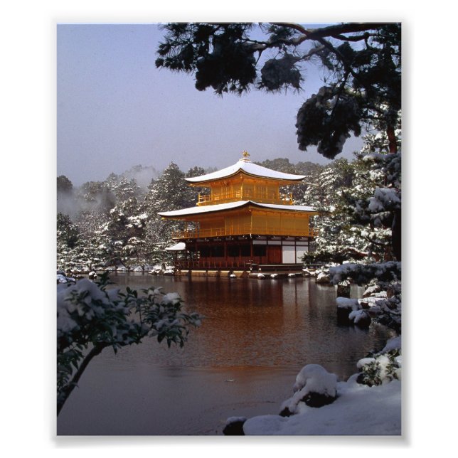 Impression Photo Temple en hiver (Devant)