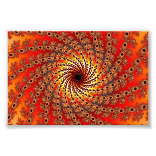 Impression Photo Terrapin Spin Fractal Art (Devant)