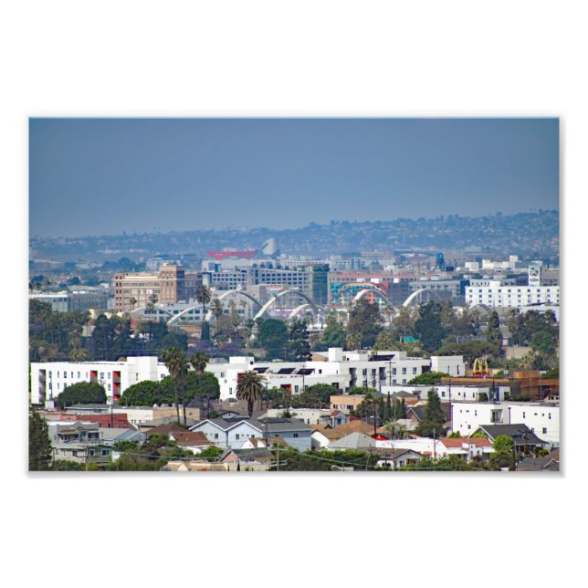 Impression Photo Terrasse de la ville (Devant)