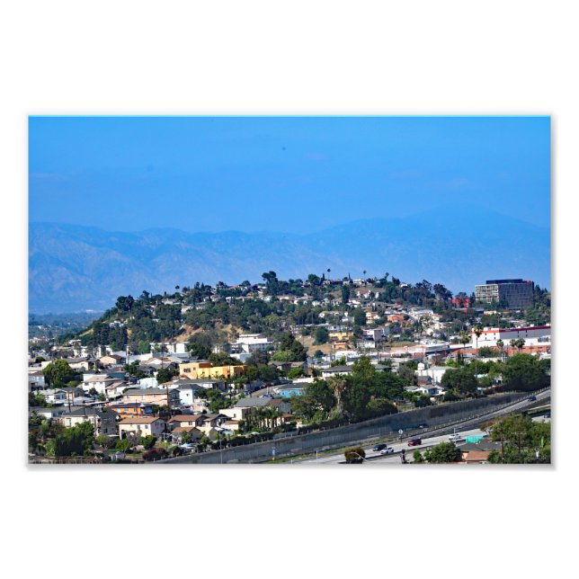 Impression Photo Terrasse de la ville (Devant)
