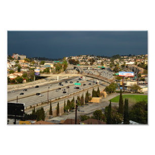 Impression Photo Terrasse de la ville
