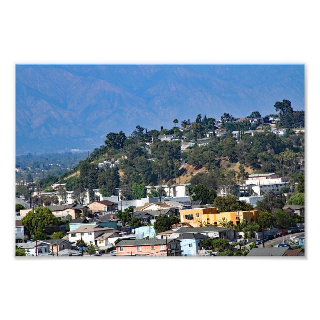 Impression Photo Terrasse de la ville (Devant)