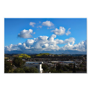 Impression Photo Terrasse de la ville