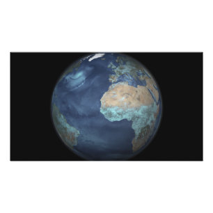 Impression Photo Terre entière montrant l'évaporation