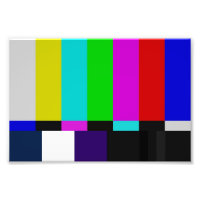 test de couleur des barres TV