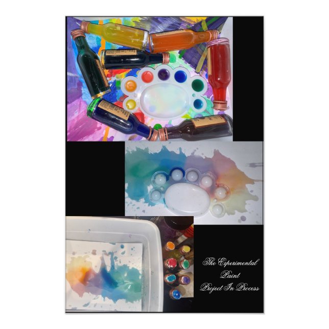 Impression Photo The Experimental Paint Project In Process (Devant)