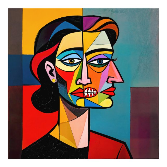 Impression Photo The Mask and the Monster - Portrait of a Deceiver (Devant)