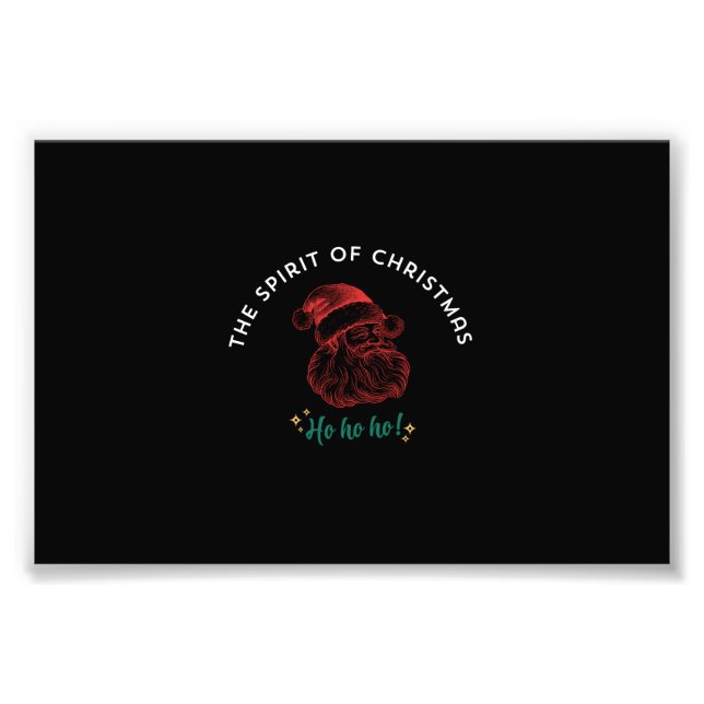 IMPRESSION PHOTO THE SPIRIT OF CHRISTMAS (Devant)