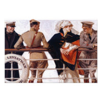 The SS Leviathan, 1918 par J. C. Leyendecker