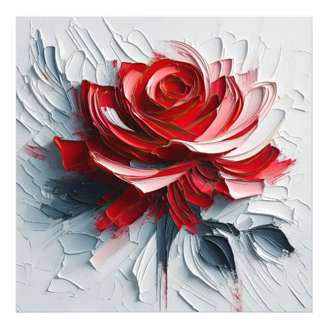 Impression Photo The Versatility of Blooming Roses in Art (Devant)