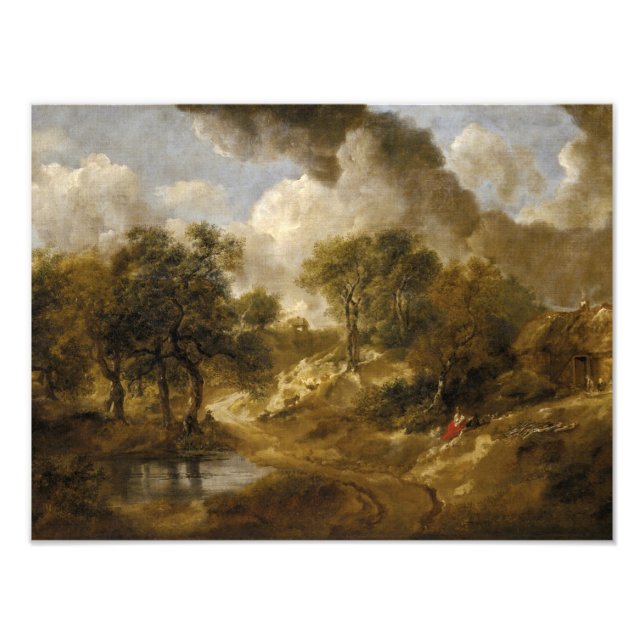Impression Photo Thomas Gainsborough - Paysage à Suffolk (Devant)