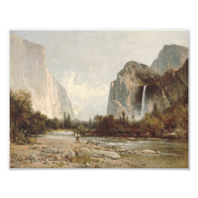 Impression Photo Thomas Hill - Yosemite, Chutes du Voile nuptiale (Devant)