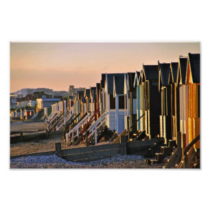Impression Photo Thorpe Bay Beach Huts Essex Angleterre