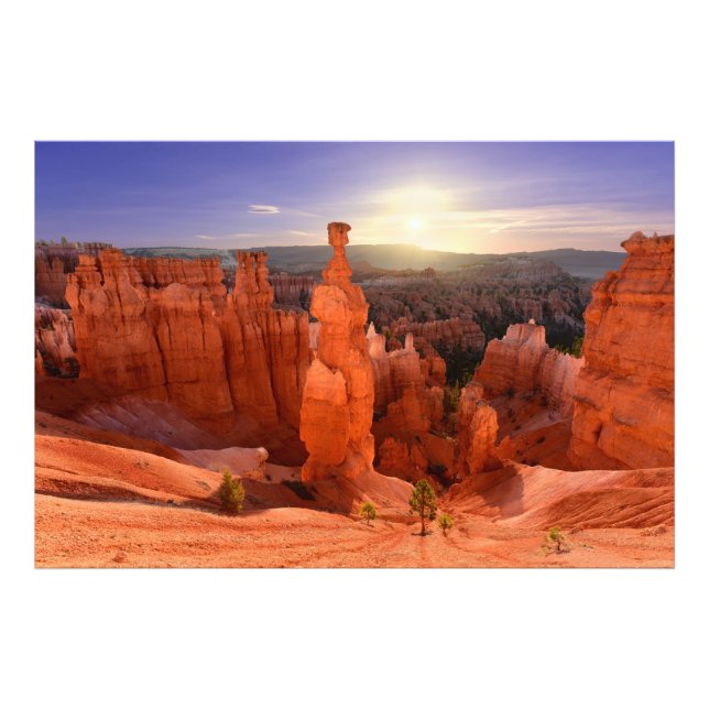 Impression Photo Thor's Hammer à Bryce Canyon NP, Utah USA (Devant)