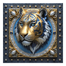 Tigre bleu