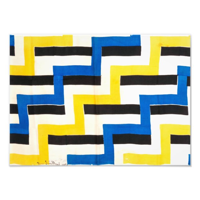 Impression Photo Tissu simultané | Sonia Delaunay | (Devant)