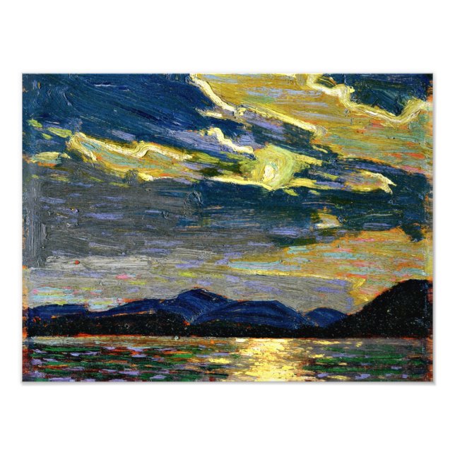 Impression Photo Tom Thomson - Clair de lune d'été chaud (Devant)