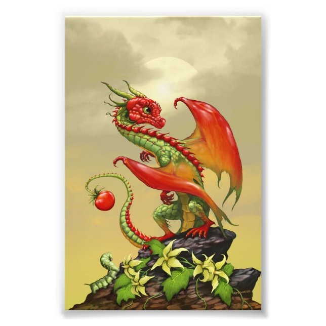 Impression Photo Tomate Dragon 4x6 Imprimer (Devant)