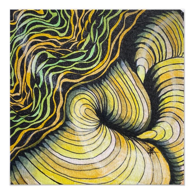 Impression Photo Topographie (Devant)