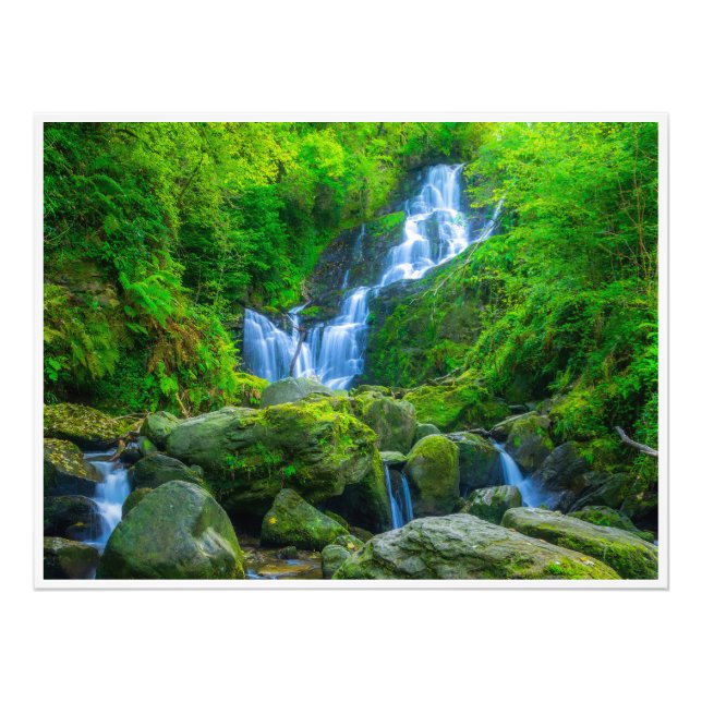 Impression Photo Torc Waterfall Wall Art | Parc Killarney Irlande  (Devant)