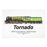 Tornado Vintage Steam Train Anglais Locomotive