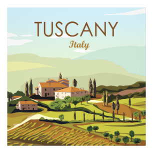 Impression Photo Toscane Italie