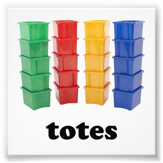 Impression Photo Totalement Totes (Devant)