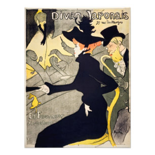 Impression Photo Toulouse-Lautrec - Divan Japonais