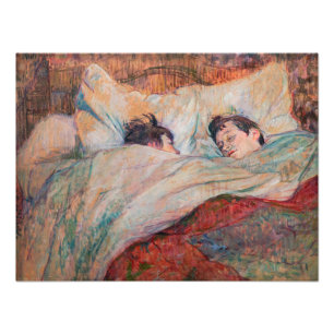 Impression Photo Toulouse-Lautrec - Le Lit