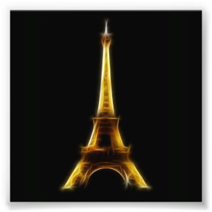 Impression Photo Tour Eiffel à Paris France