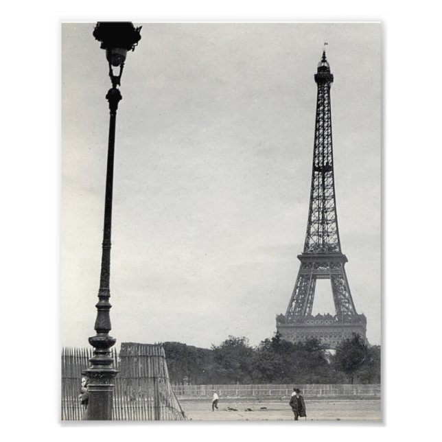 Impression Photo Tour Eiffel - Paris France - Vintage (Devant)