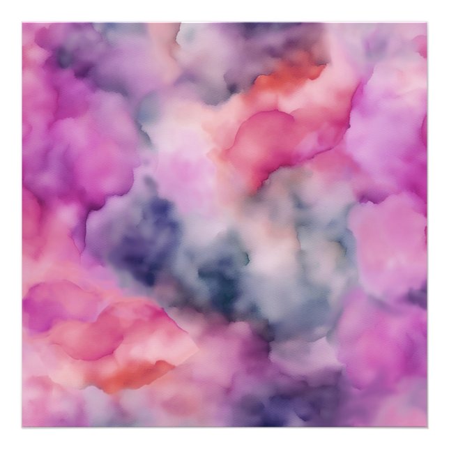 Impression Photo Tourbillons de marbre violet  (Devant)
