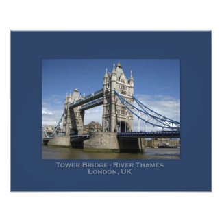 Impression Photo Tower Bridge, Londres, UK