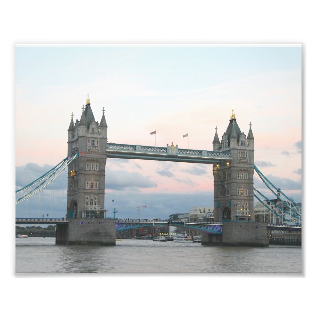 Impression Photo Tower of London Bridge Imprimer, haute définition (Devant)