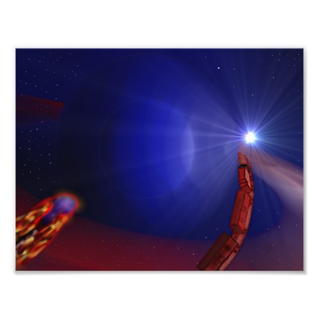 Impression Photo Train vers nulle part (Devant)