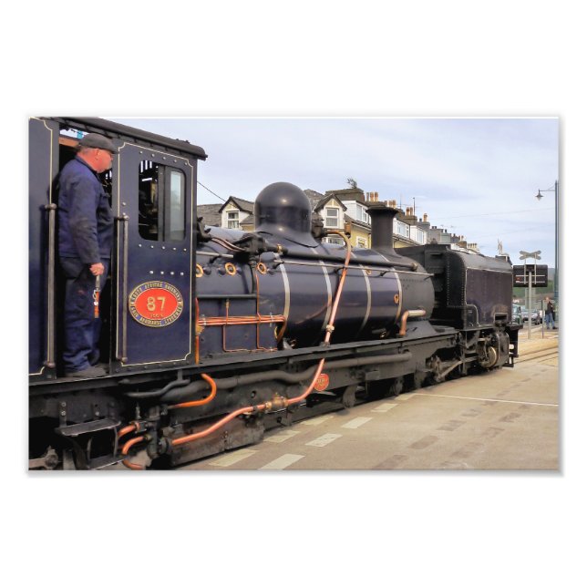 IMPRESSION PHOTO TRAINS À VAPEUR (Devant)