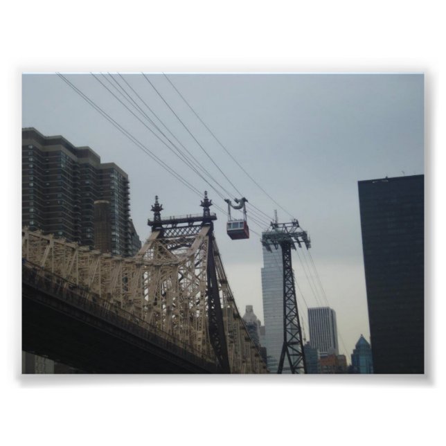 Impression Photo Tramway de Roosevelt Island (Devant)