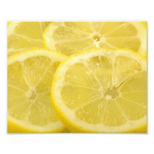 Impression Photo Tranches de citron