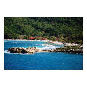 Impression Photo Tranquil Island Paradise Labadee Haïti