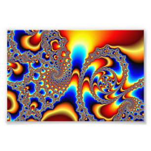 Impression Photo Traverser - Art fractal