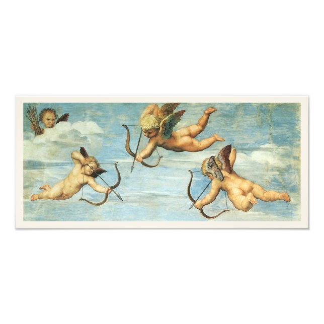 Impression Photo Triomphe de Galatée détail des Anges par Raphael S (Devant)