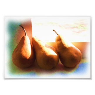 Impression Photo Trois poires
