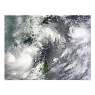 Impression Photo Trois tempêtes fortes