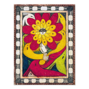 Impression Photo Trône St-Adolf, Fleur-Faciale Adolf Wölfli