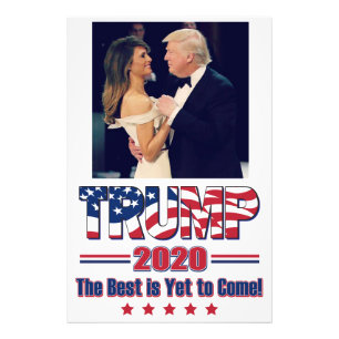Impression Photo Trump 2020 Le meilleur est à venir