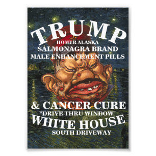 IMPRESSION PHOTO TRUMP CANCER VD MST RFK CANCER GUÉRISON FENÊTRE